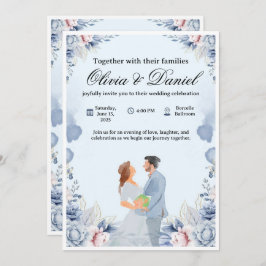Convites Elegant Wedding Invitation – Customizable & Modern