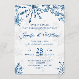 Convites Elegant Wedding Invitation - Stylish weeding card