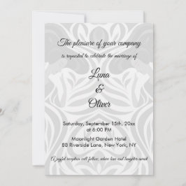 Convites Elegant Yumeji-Inspired Wedding Invitation | MOMO