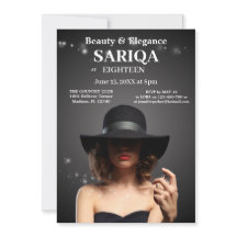 "Elegante 18º Aniversário - Beleza e Graça