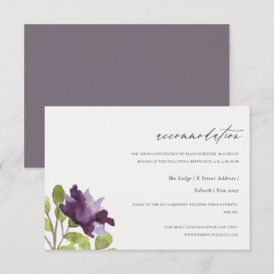 Convites ELEGANTE ALOJAMENTO FLORAL EM Aquarela AZUL Dourad