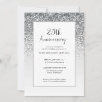 Elegante Aniversário de 25 anos de Casamento com B