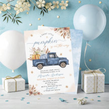 Elegante Aquarela um doce pequeno abóbora Bebê Sho