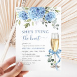 Convites Elegante Blue Hydrangea Chá de panela Floral<br><div class="desc">Para mais personalização,  clique no link "personalizar mais" e use nossa ferramenta design para modificar esse modelo. Se precisar de ajuda ou itens correspondentes,  entre em contato comigo.</div>