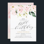 Convites Elegante Blush Floral e Eucalyptus 60º Aniversário<br><div class="desc">Uma design elegante para uma mulher elegante e feminina. O design apresenta uma aquarela com flores rosa e brancas, cor-de-rosa, juntamente com eucalipto e outros verdes, tocando toda a informação da festa de aniversário, uma elegante tipografia da caligrafia faz sobressair o cabeçalho "60º aniversário". Personalize usando os campos modelo fornecidos....</div>