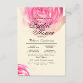 Convites Elegante Bonito Rosa Impressão