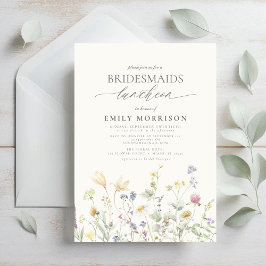 Convites Elegante Bridal Luncheon Wildflower