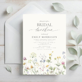 Convites Elegante Bridal Luncheon Wildflower