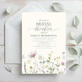 Convites Elegante Bridal Luncheon Wildflower