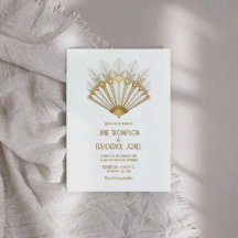 Elegante Casamento Art Déco ao Estilo Gatsby dos A
