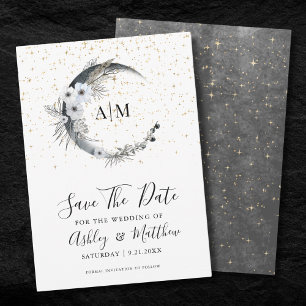 Convites Elegante Casamento Celestial Salve A Data