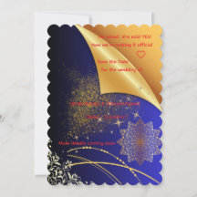 Elegante Casamento Indiano em Azul Real e Dourado