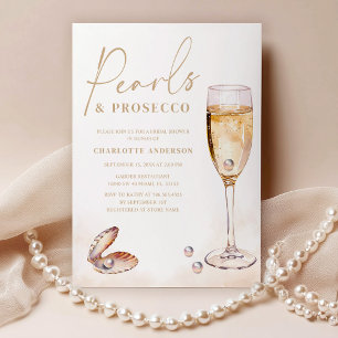 Convites Elegante - Chá de panela Prosecco