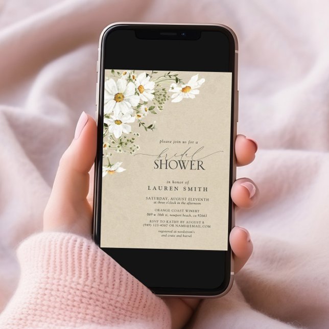 Convites Elegante Chá de panela Rustic Watercolor (Criador carregado)