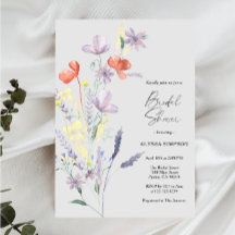 Elegante Chuveiro de Noiva Floral Boho