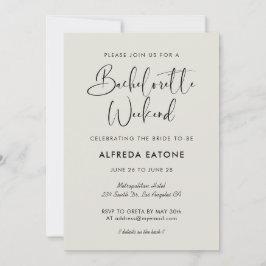 Convites Elegante e moderno sábio de Bachelorette