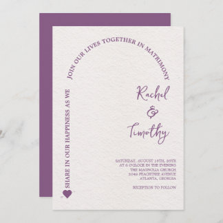 Convites Elegante enquadrado no casamento rosa-quente com f