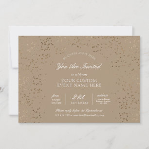 Convites Elegante Evento de Jantar de Gala de Negócios com