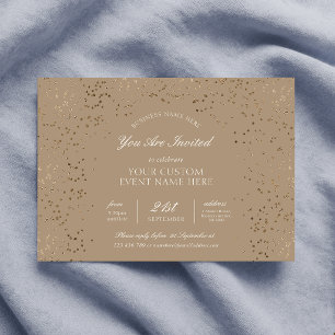 Convites Elegante Evento de Jantar de Gala de Negócios com