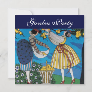 CONVITES ELEGANTE FESTA DE JARDIM DE VERÃO