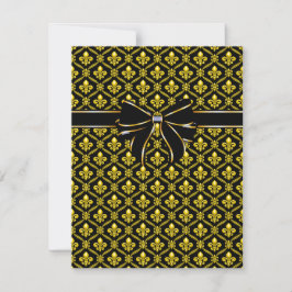 Convites Elegante Fleur de Lis