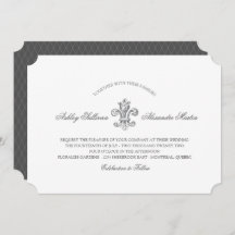 Elegante Fleur de Lis Wedding 3