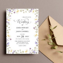 Elegante Floral Aquático Neutro para Casamento