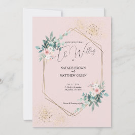 Convites Elegante Greenery Eucalyptus Invitation