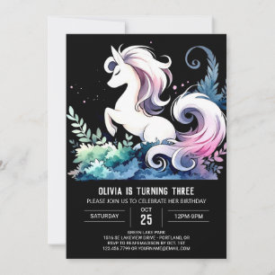 Convites Elegante Horse Birthday