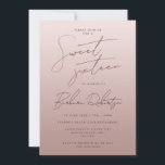Convites Elegante Light Rosa Dourado Ombre Script Sweet Ses<br><div class="desc">Sua filha vai adorar este convite bolsa mensageifesta de aniversario elegante de JessicaAmber. Este cartão fofo apresenta um esquema de cores rosa dourado. Uma fonte de script feminino diz que é um doce dezesseis, e você pode editar o texto para o nome da pessoa de aniversário e os detalhes da...</div>