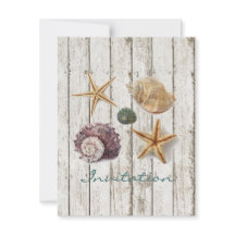 elegante madeira de cais conchas de praia casament