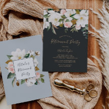 Elegante Magnolia | Festa de Reforma em Preto e Br