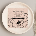 Convites Elegante Martini Bebe Adulto Festa de aniversário<br><div class="desc">Este convite é perfeito para qualquer ocasião especial, seja um aniversário de 21rua, 40 ou 50 anos, um aniversário ou qualquer outro evento que exija um tema sofisticado e moderno. O design apresenta um vidro martini clássico, com uma mensagem celebratória escrita em caracteres elegantes. Este é um cartão digital que...</div>