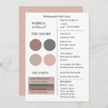 Elegante Minimalista Dusty Rosa e Sage Bridesmaid