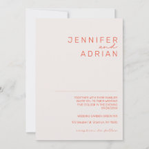 Elegante Passado Minimal Branco e Vermelho ﻿Modern