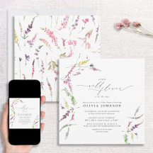 Elegante Pequeno Chá de fraldas de Garota de Flor 