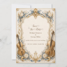 Elegante Pérola Azul Florais Cordas Casamento Luxo