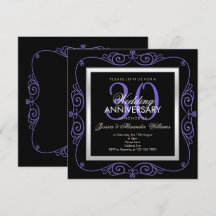 Elegante Pérola em Moldura para 30º Aniversário de