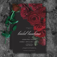 Elegante Rosas de sangue Floral Bridal
