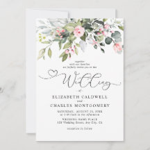 Elegante Rotulo de Floral de Eucalipto para Casame