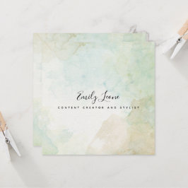 Convites Elegante Sage Green Watercolor