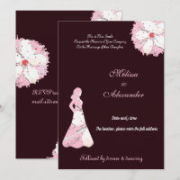 Elegante sakura preto rosa floral silhueta chic