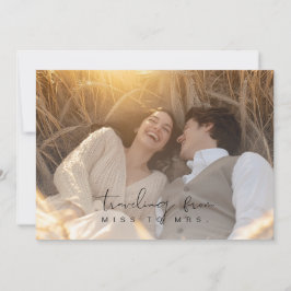 Convites Elegante Senhorita para Chá de panela de Foto Rust