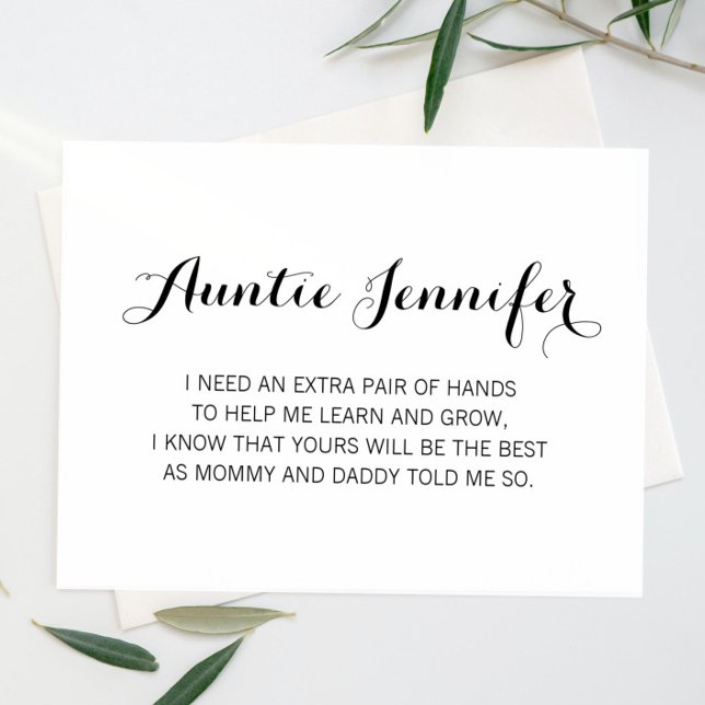 Convites Elegante Será Minha Proposta De Madrinha? (Criador carregado)