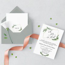 Elegante Sim, Nós Fizemos Casamento Olive Gold