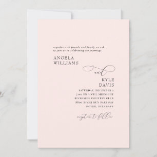 Convites Elegante Simplesmente Não Enche Casamento De Pais