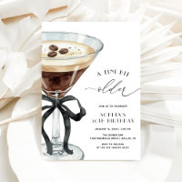 Elegante Um Pouco Mais Velha Espresso Martini Aniv