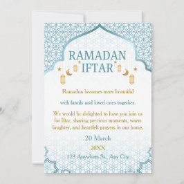 Convites Elegantes de Ramadan Mubarak – Iftar Fami