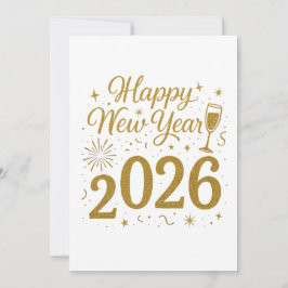 Convites Elegantes para o Ano Novo 2026 – Festa Ch