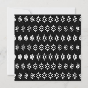 Convites Elegantes Preto e Branco